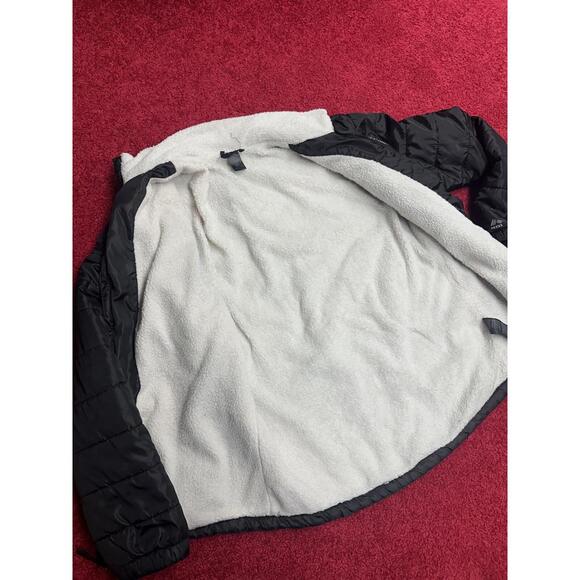 Reebok RBK separate pocketed photo Sherpa aligned, puffer jacket mens medium - Picture 5 of 7